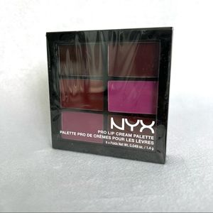 NYX The Plums Pro Lip Cream Palette